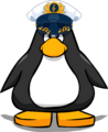 The Cruise Captain Hat on a player card.