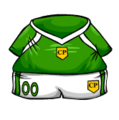 Green Soccer Jersey Secret item