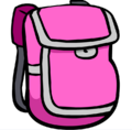 Pink Backpack