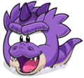 A Purple T-rex