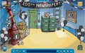 The Boiler Room celebrating the 100th Issue of The Penguin Times (c. 2007).