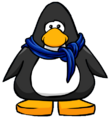 The Blue Cotton Scarf on a player card.