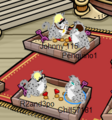 Chill57181, Johnny 115, Penquino1 and R2and3po playing Treasure Hunt