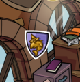 The pin's location.