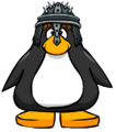 The Spiked Warrior Helm on a player card.