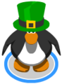 The Gigantic St. Patrick's Hat in-game.