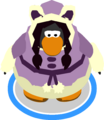 The Cozy Winter Coat in-game.