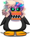 The Dot-bot on a player card.