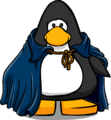 The Battle Cape on a player card.