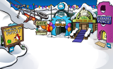 During the Puffle Party 2012