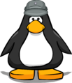 The Imperial Officer Hat on a player card.