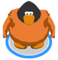 The Fozzie Bear Costume in-game.