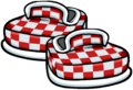 Red Checkered Shoes