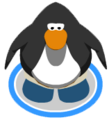 The Blue Winter Boots in-game.