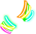 Glow Bracelets After completing the music in the Dance Stage.