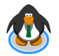 The Green Necktie in-game.
