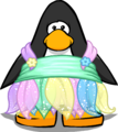 The Faery Costume on a player card.