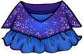 Purple Figure Skating Dress