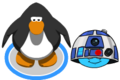 The R2-D2 Helmet in-game.