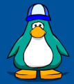 The cap on a player card