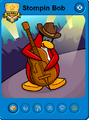 Stompin' Bob's old player card.