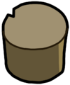 Designer Log Stool