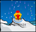 A penguin using the red Jackhammer 3000 with the CPIP Hard Hat and Safety Vest.
