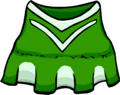 Green Cheerleader Outfit