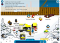Snow Cats being driven in Penguin Chat 3.