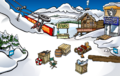 The preparations for the Mountain Expedition at the Ski Village.
