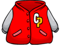 Red Letterman Jacket