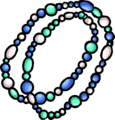 Aqua Bead Necklace