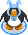 The Blue Bunny Ears in-game.