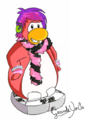 Another old drawing I made to show the support a new idea of Cadence's look. The best item I think would be these new headphones.