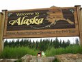 Rockhopper and Aunt Arctic in Alaska.