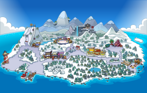 Club Penguin Map 2011.png