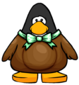 The Cocoa Bunny Costume on a player card.
