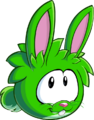 Green Rabbit Puffle Clear all the snow (16)