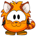 The Orange Tabby Costume on a player card