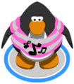 The Pop Music Shirt in-game.