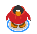 The Red Hoodie in game.