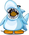 The Sharks' Mascot Costume on a player card.