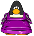 The Amethyst Dress on a player.