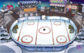 During the Holiday Party 2010 (Ice Rink).