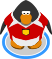 The Red Soccer Jersey in-game.