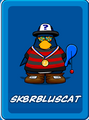 Sk8rbluscat A paddleball player that is a captain