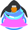 The Blue Mermaid Costume in-game.