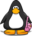 The Pink Purse on a player card.