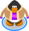 The Purple Suede Jacket in-game.