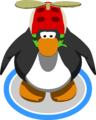 The Class Clown Helmet in-game.